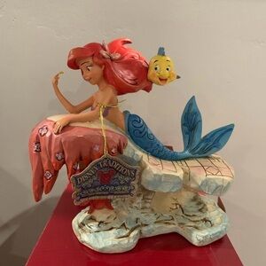 Disney Ariel and Flounder Figurine